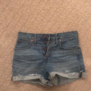 Madewell Jean shorts